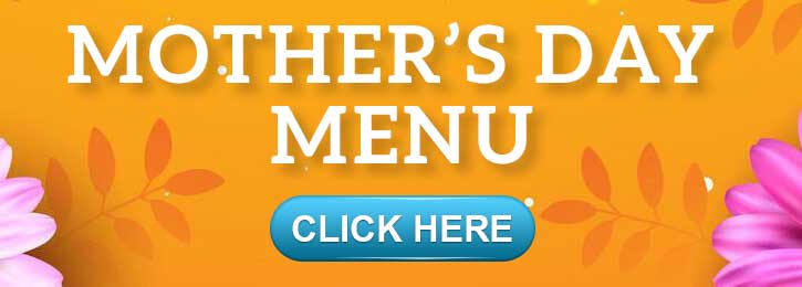 mothers day menu banner